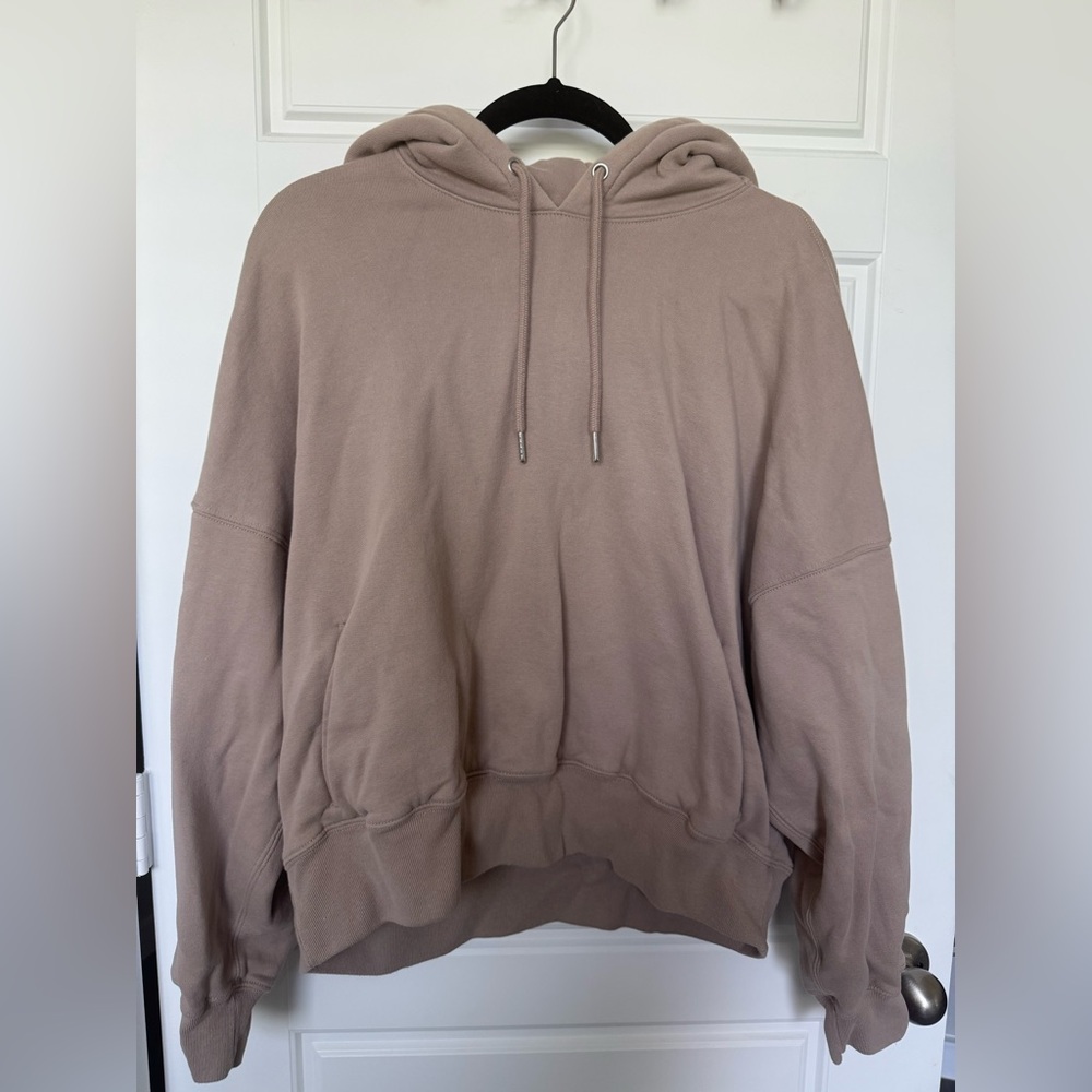 Women's Beige/Tan Hoodie Sweater